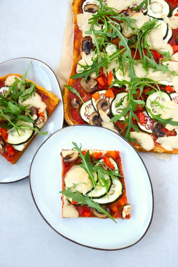 Süßkartoffelpizza
