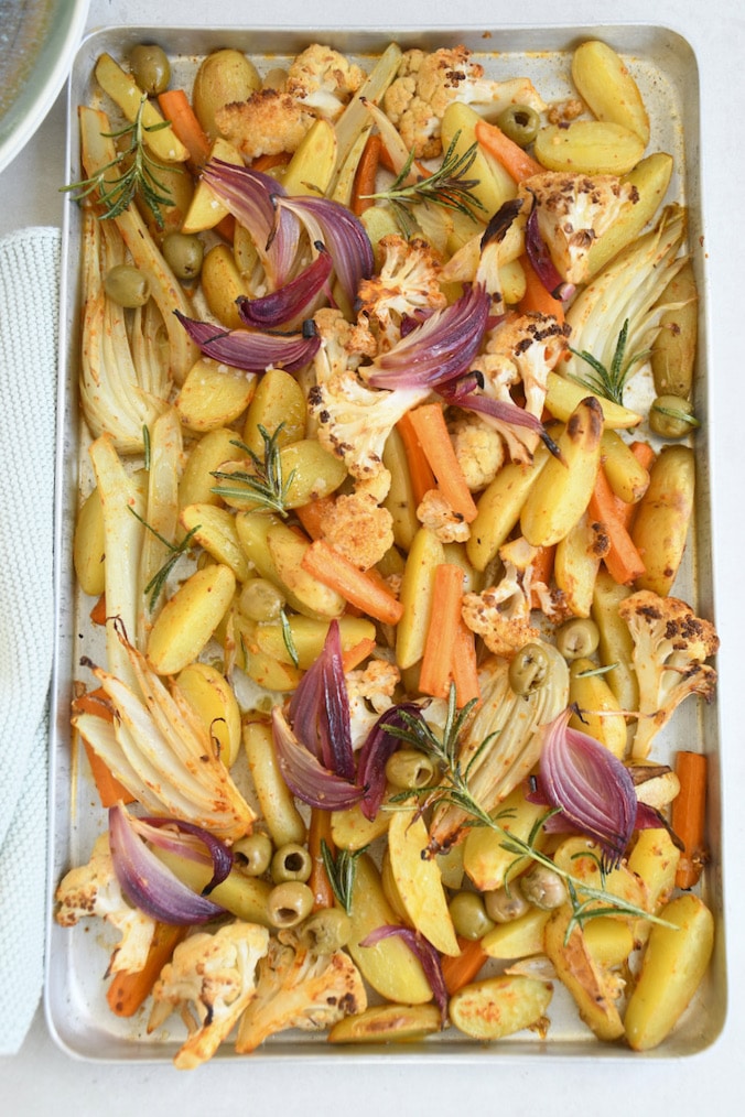 „One-Tray“ Alles von einem Blech