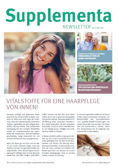 Supplementa Monatsnews im Mai 2025
