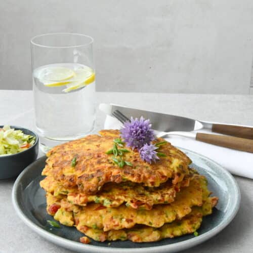 Veganes und glutenfreies Kichererbsen-Omelette