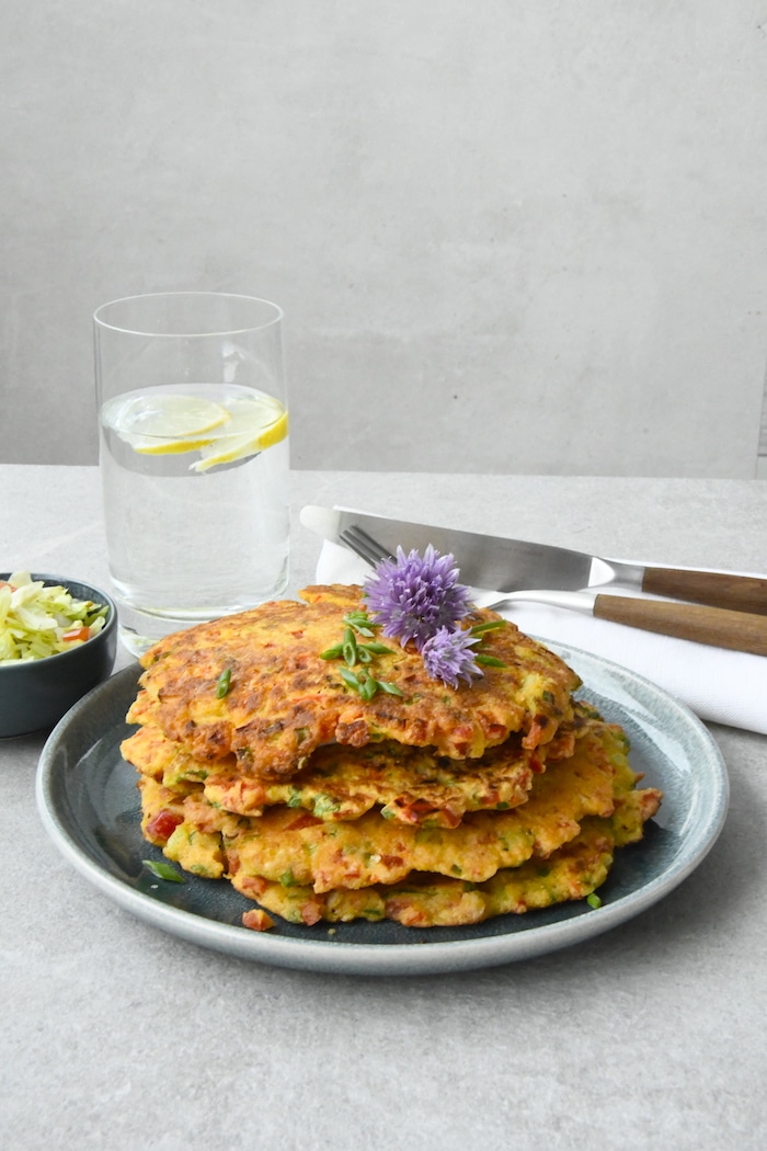 Veganes und glutenfreies Kichererbsen-Omelette