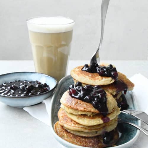 Blueberry Pancakes – vegan & glutenfrei