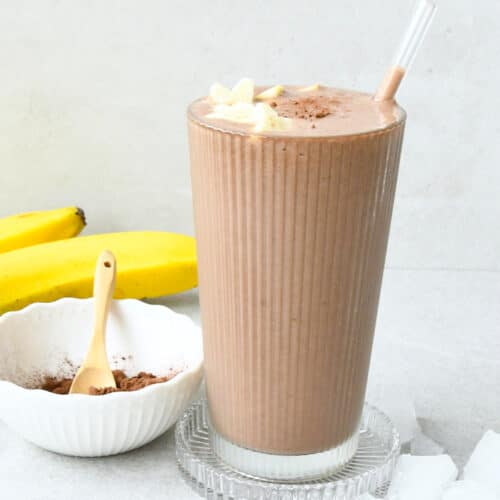 Schoko-Bananen-Shake – 3 Zutaten, pure Power
