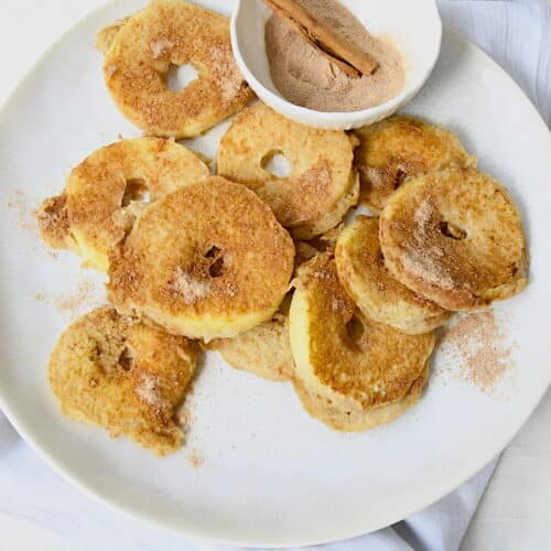Apfelküchle mit Zimtzucker