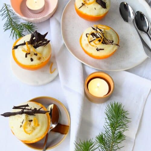 Fluffige Orangen-Mousse ohne Zucker – vegan, glutenfrei & natürlich süß