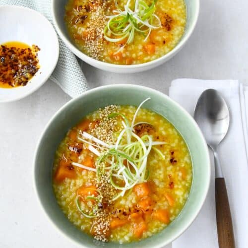 Süßkartoffel-Congee