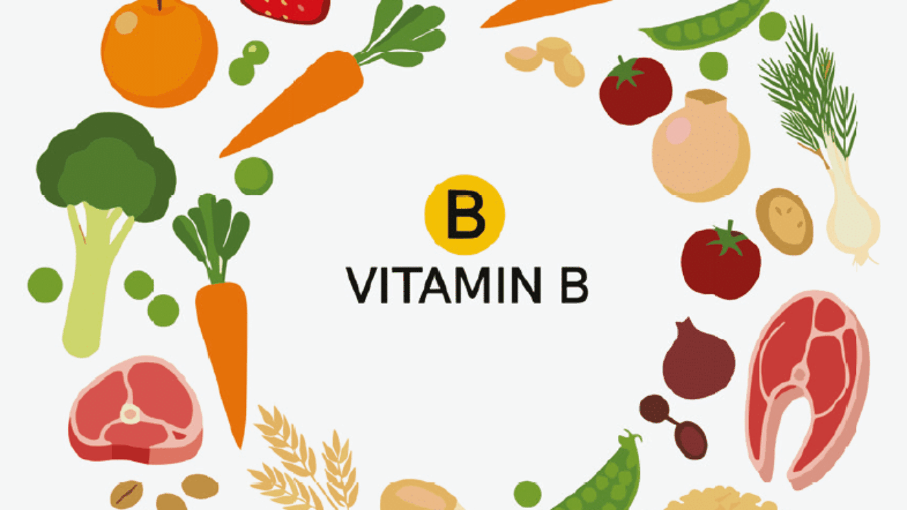Obst und Gemüse sind reich an Vitamin B